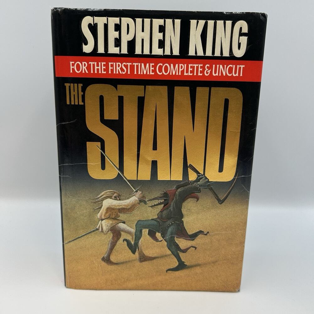 The Stand Complete & Uncut Stephen King First Edition 1990 Doubleday Hardcover